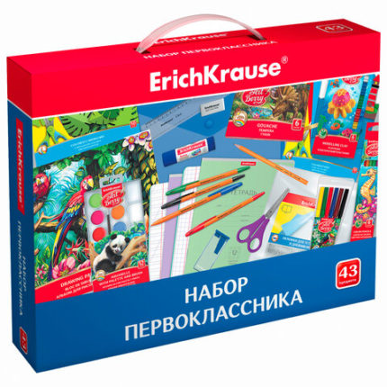 Набор школьных принадлежностей в подарочной коробке ERICH KRAUSE