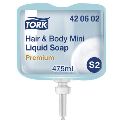 Картридж с жидким мылом-гелем одноразовый TORK (Система S2) Premium