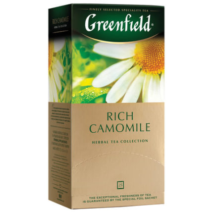 Чай GREENFIELD (Гринфилд) "Rich Camomile" ("Ромашковый")