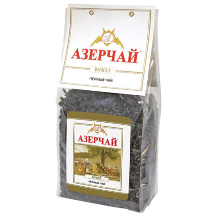 Чай АЗЕРЧАЙ "Букет" черный листовой