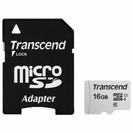 Карта памяти microSDHC 16 GB TRANSCEND UHS-I U1