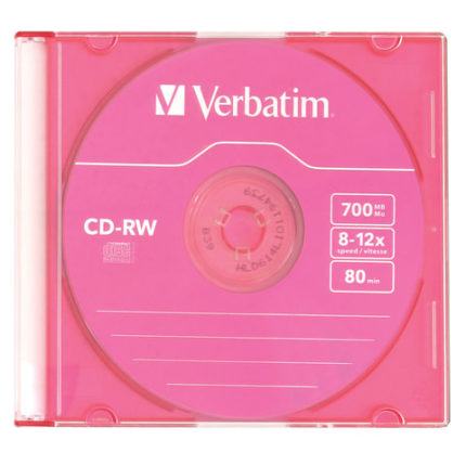 Диск CD-RW VERBATIM