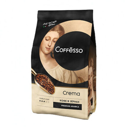 Кофе в зернах COFFESSO "Crema"