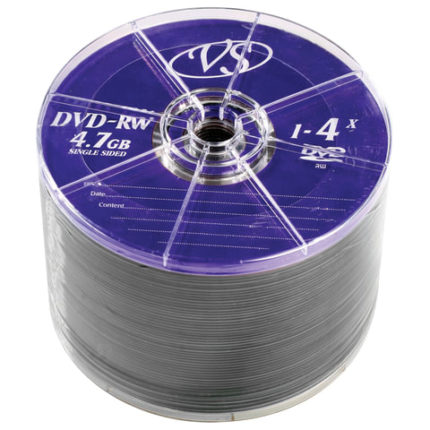 Диски DVD-RW VS 4