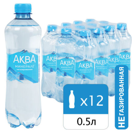 Вода негазированная питьевая AQUA MINERALE (Аква Минерале)
