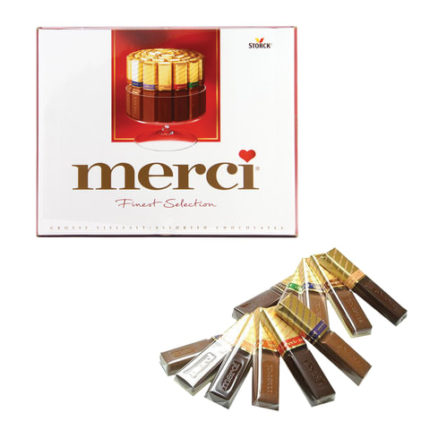 Конфеты шоколадные MERCI (Мерси)