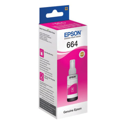 Чернила EPSON 664 (T6643) для СНПЧ Epson L100/L110/L200/L210/L300/L456/L550