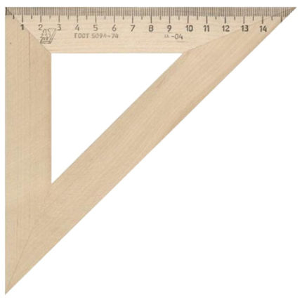 Треугольник деревянный
