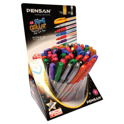 Ручка гелевая PENSAN "Glitter Gel"