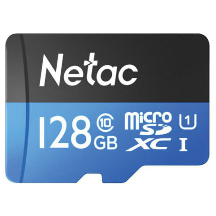 Карта памяти microSDXC 128 ГБ NETAC P500 Standard