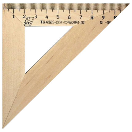 Треугольник деревянный
