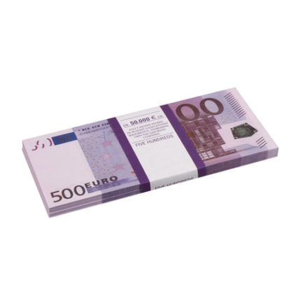 Деньги шуточные "500 евро"