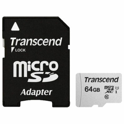 Карта памяти microSDXC 64 GB TRANSCEND UHS-I U1