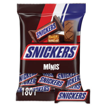 Шоколадные батончики SNICKERS "Minis"