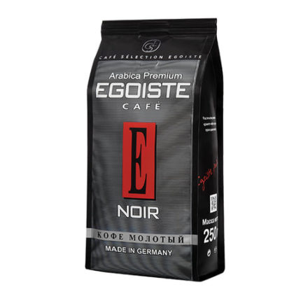 Кофе молотый EGOISTE "Noir"