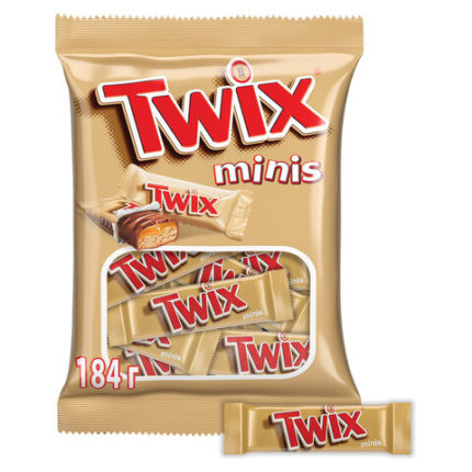 Шоколадные батончики TWIX "Minis"