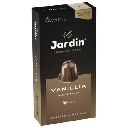 Кофе в капсулах JARDIN "Vanillia" для кофемашин Nespresso
