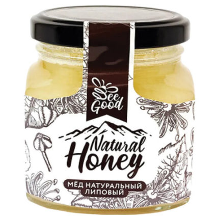 Мёд NATURAL HONEY натуральный липовый