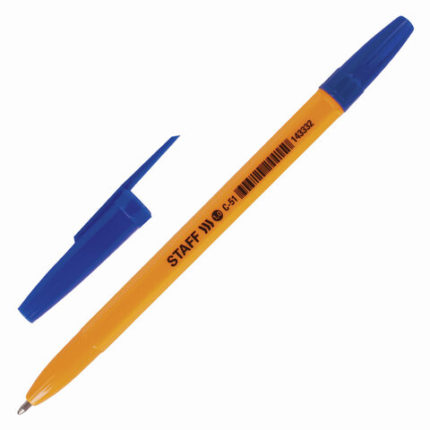 Ручка шариковая STAFF "C-51"