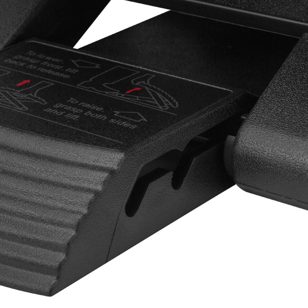 Подставка для ног BRABIX "Ultra 2" 44х34 см, массажер, регулировка высоты и угла наклона, 533037 — изображение 11