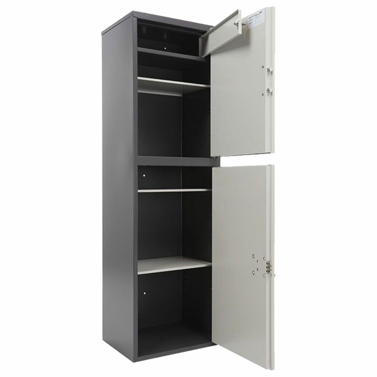 Шкаф металлический для документов AIKO "SL-150/2ТEL" ГРАФИТ, 1490х460х340 мм, 36 кг, S10799152902 — изображение 2
