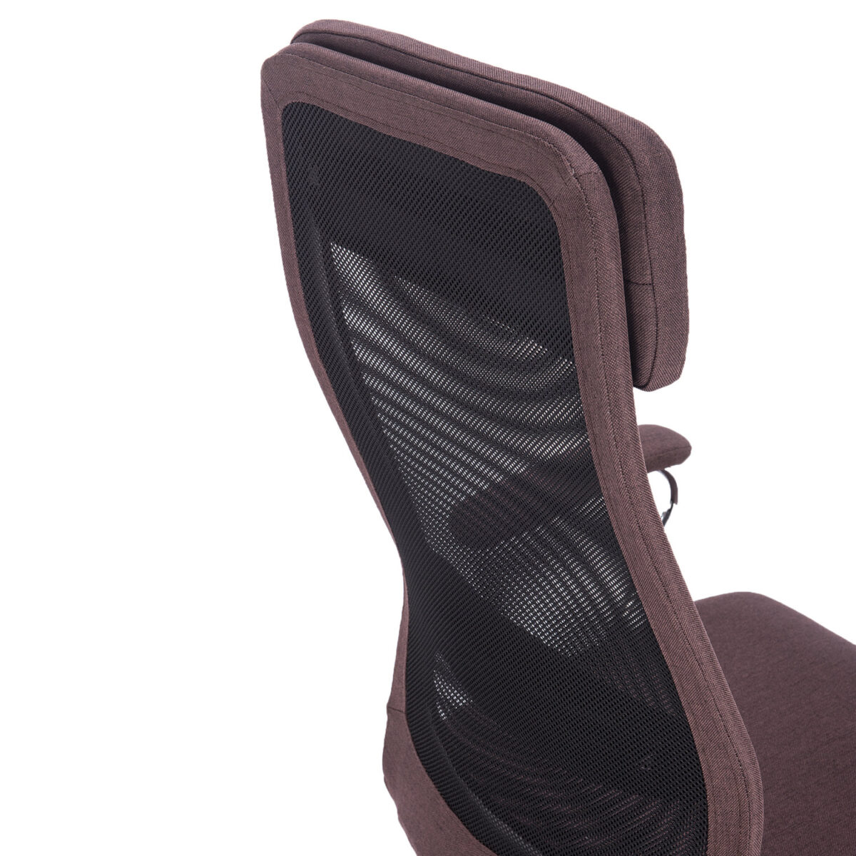 Кресло офисное BRABIX "Flight EX-540", хром, ткань, сетка, коричневое, 531849 — изображение 9