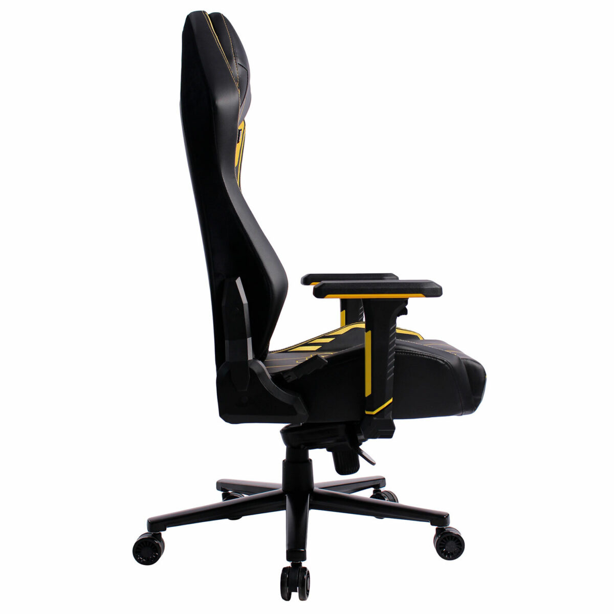 Кресло BRABIX PREMIUM "Tanos GM-180", мультиблок, 4D подлокотники, литой поролон, черное/желтое, 532953 — изображение 4