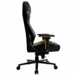 Кресло BRABIX PREMIUM "Tanos GM-180", мультиблок, 4D подлокотники, литой поролон, черное/желтое, 532953 — изображение 4