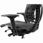 Кресло МЕТТА "YOGA" Y 4DT B2-14D, адаптивная спинка, 3D-подголовник, сверхпрочная сетка, черное — изображение 9