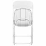 Стулья складные BRABIX "Golf CF-002", КОМПЛЕКТ 4 шт., белый каркас, пластик белый, 533031 — изображение 9