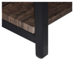 Стеллаж на металлокаркасе BRABIX "LOFT SH-002", 600х350х845 мм, цвет морёный дуб, 641231 — изображение 11