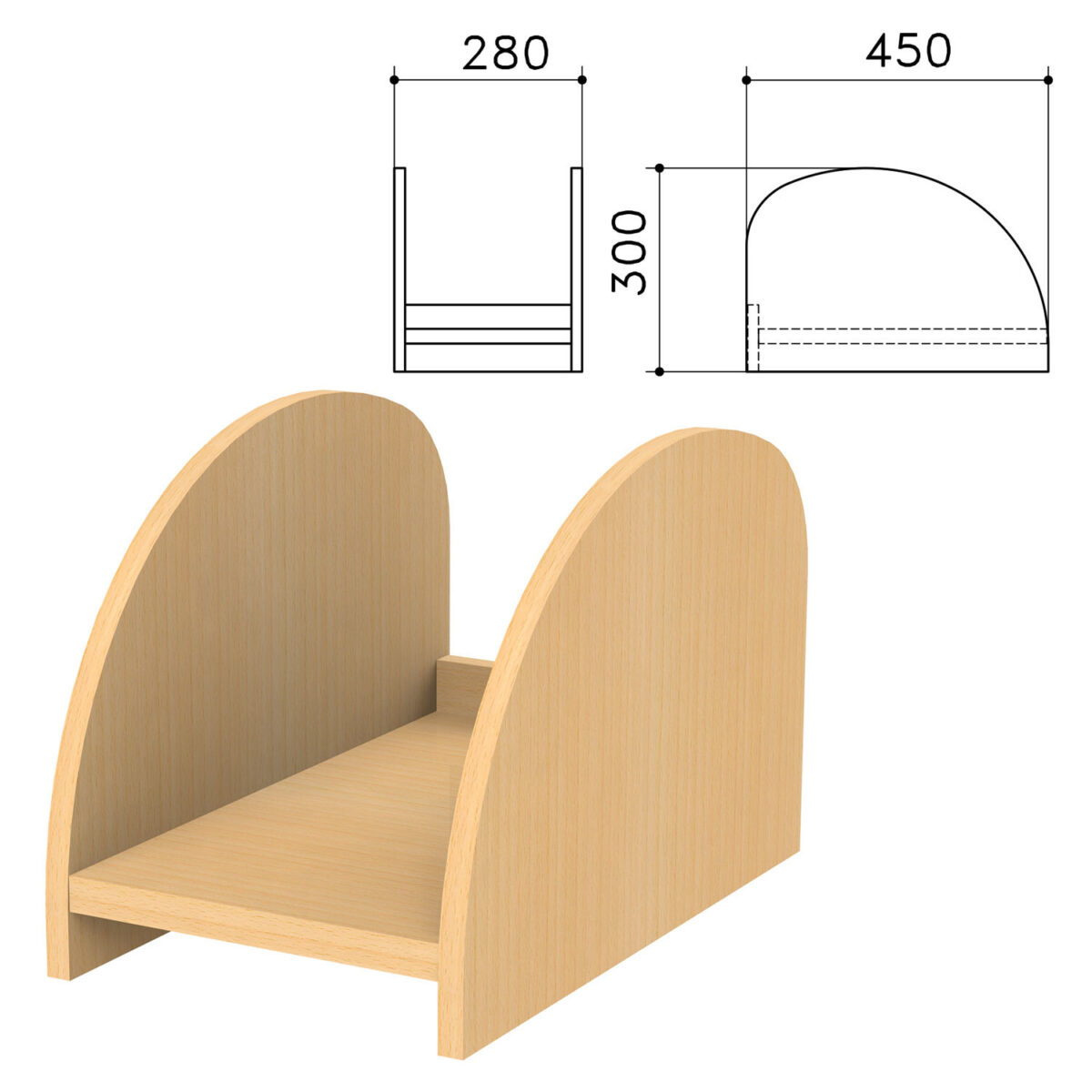 020a4c6ec9ffd20e024c731c0c66b0f0_xl Подставка под системный блок "Канц", цвет бук невский, ПК01.10 — изображение 1