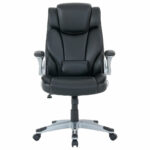 Кресло BRABIX PREMIUM "Phantom EX-553", рециклированная кожа, регулируемый подголовник, черное, 532940 — изображение 5