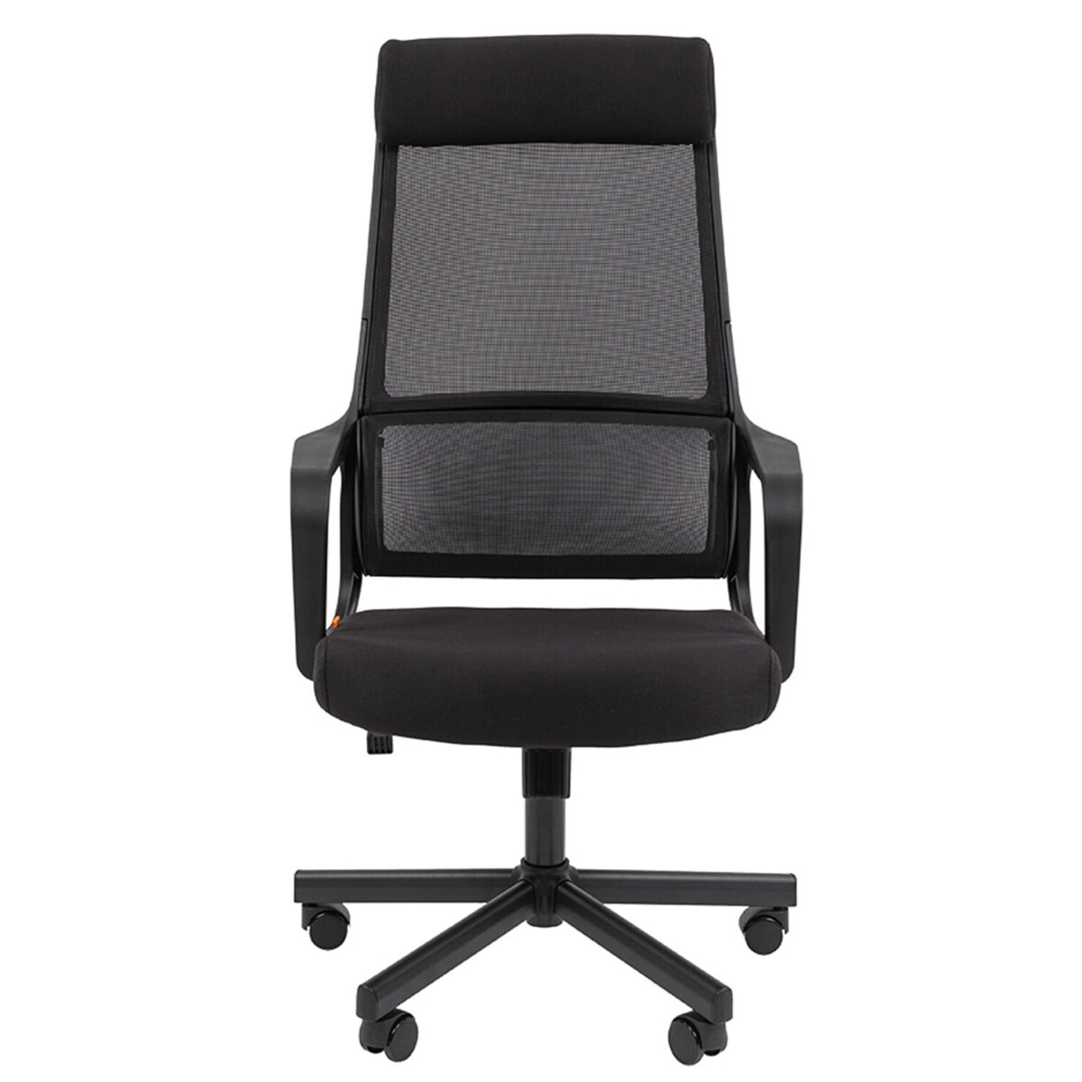 Кресло офисное Chairman CH 590, сетка/ткань, черное, 7134733 — изображение 3