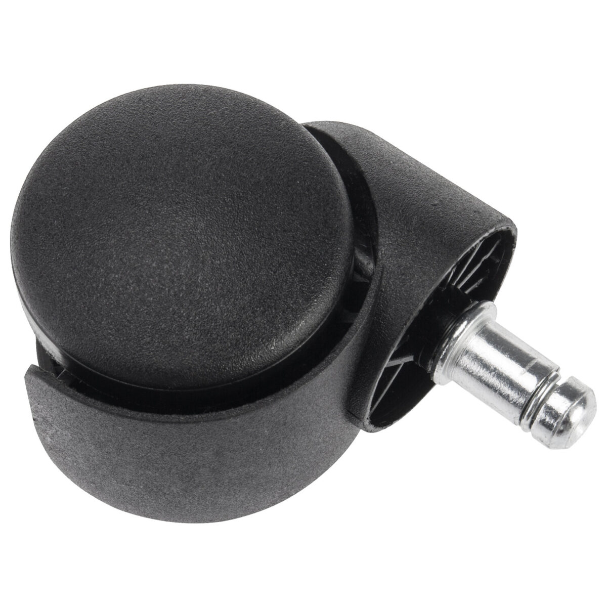 Колеса (ролики) BRABIX для кресла, пластиковые, КОМПЛЕКТ 5 шт., шток d 11 мм, черные, в коробе, 532008 — изображение 6