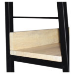 Стеллаж на металлокаркасе BRABIX "LOFT SH-003", 600х350х1500 мм, 5 полок, цвет дуб натуральный, 641236 — изображение 7