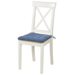 Подушка на стул "РОГОЖКА", 40x40 см, полиэстер, синяя, PRIMILA (ПРИМИЛА) LUX, 700503 — изображение 3