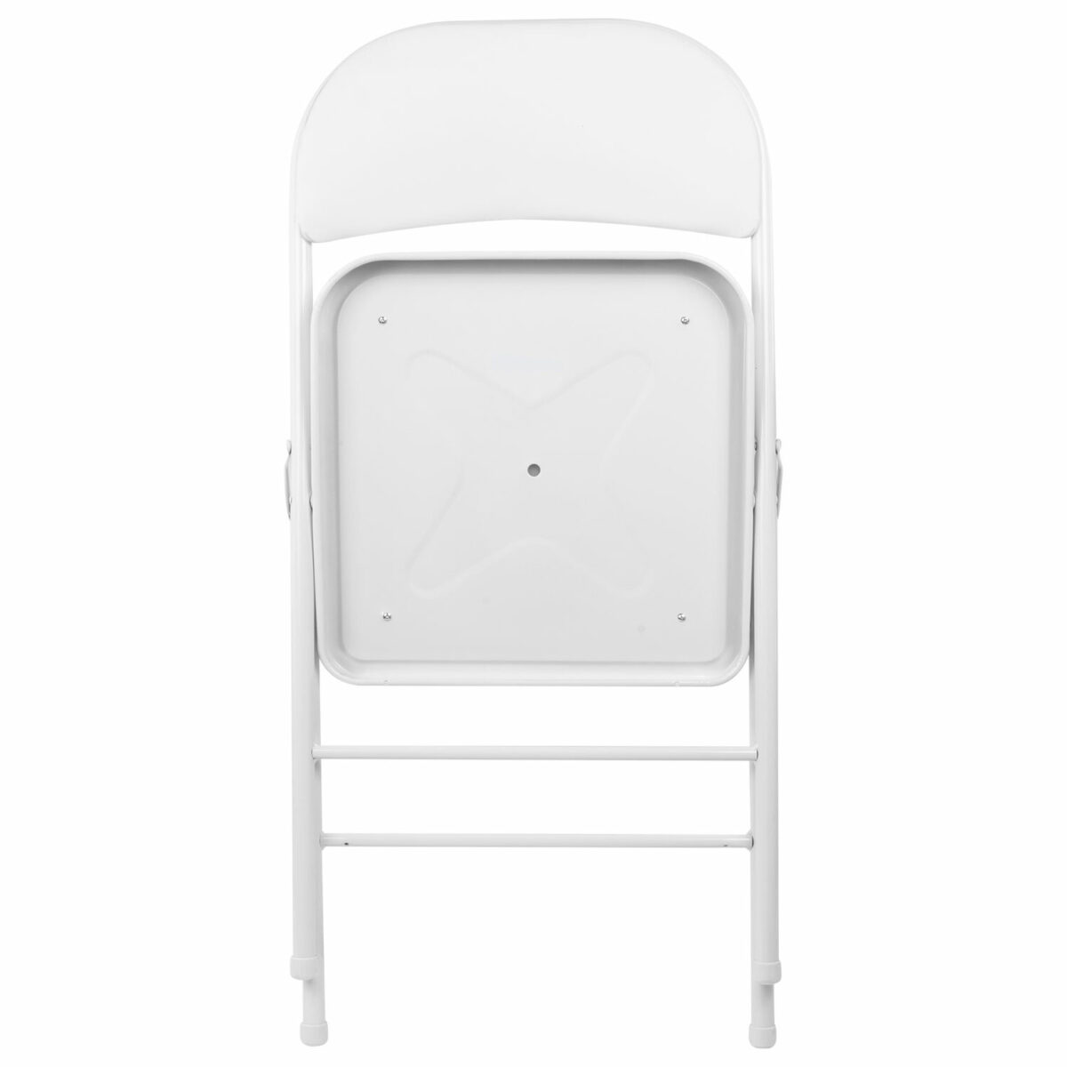 Стул складной BRABIX "Golf Plus CF-003 КОМФОРТ", белый каркас, кожзам белый, В КОРОБЕ, 533028 — изображение 9