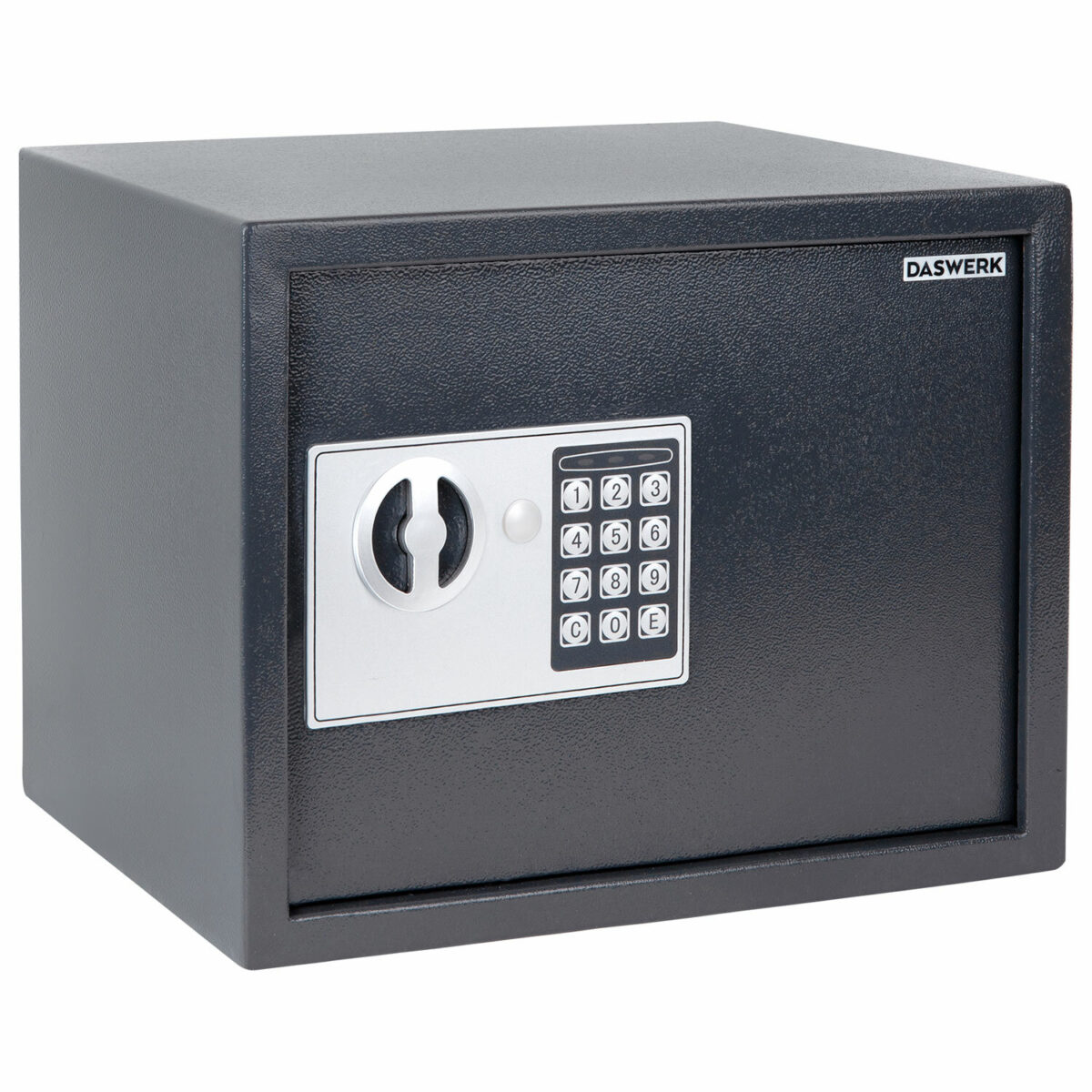 Сейф мебельный DASWERK (ДАСВЕРК) SC-250EL (250х350х250 мм), электронный замок, графит, 291343 — изображение 2