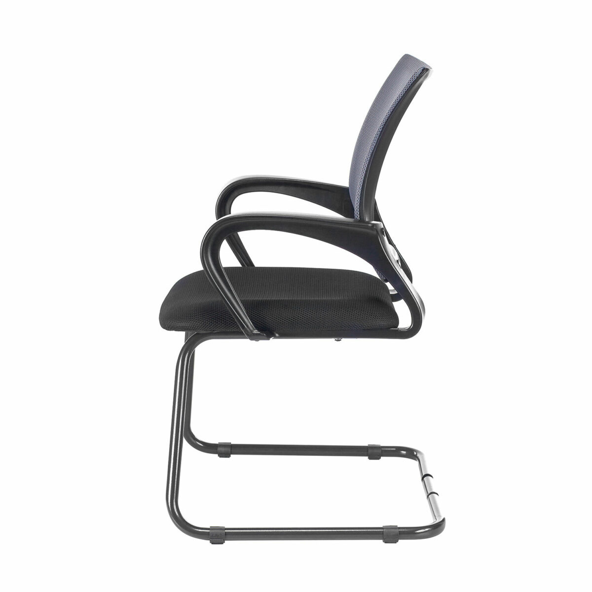 Кресло для приемных и переговорных BRABIX "Fly CF-100", серое/черное, 532089 — изображение 5