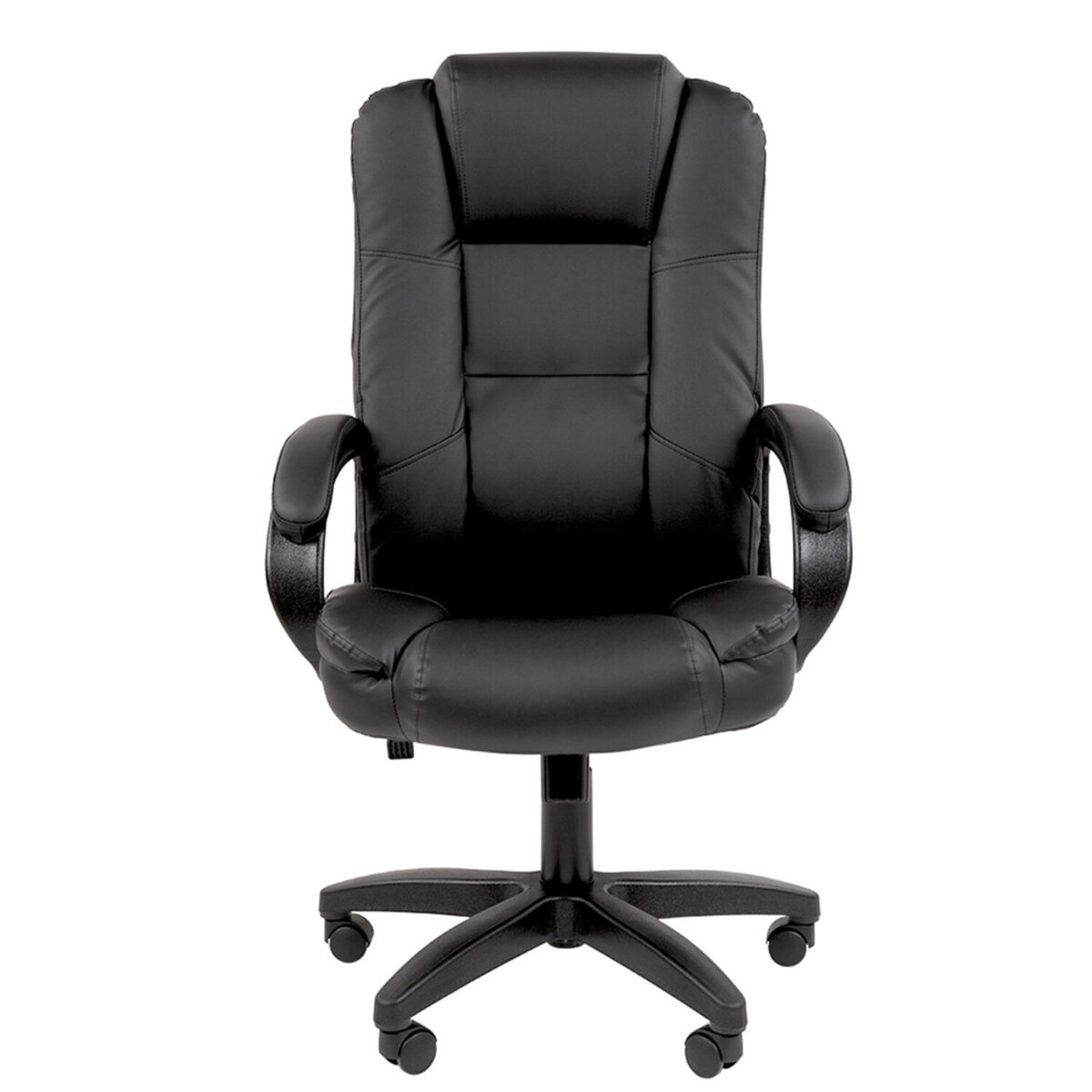 Кресло офисное Chairman CH 600 LT, экокожа, черное, 7158667 — изображение 3