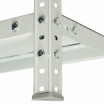 Стеллаж металлический ПРАКТИК "MS KD", сборная стойка, 1950х1000х400 мм, 4 полки, MS 200/100х40/4 — изображение 5