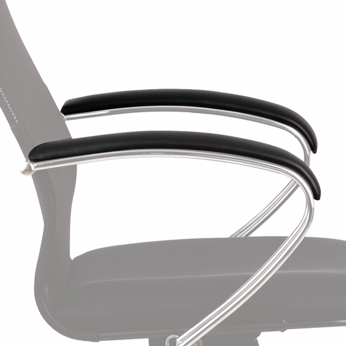 Накладки мягкие на подлокотники кресел BRABIX/Метта серии EX-800, BK, BP, BC, LK, КОМПЛЕКТ 2 шт., экокожа, черные — изображение 2