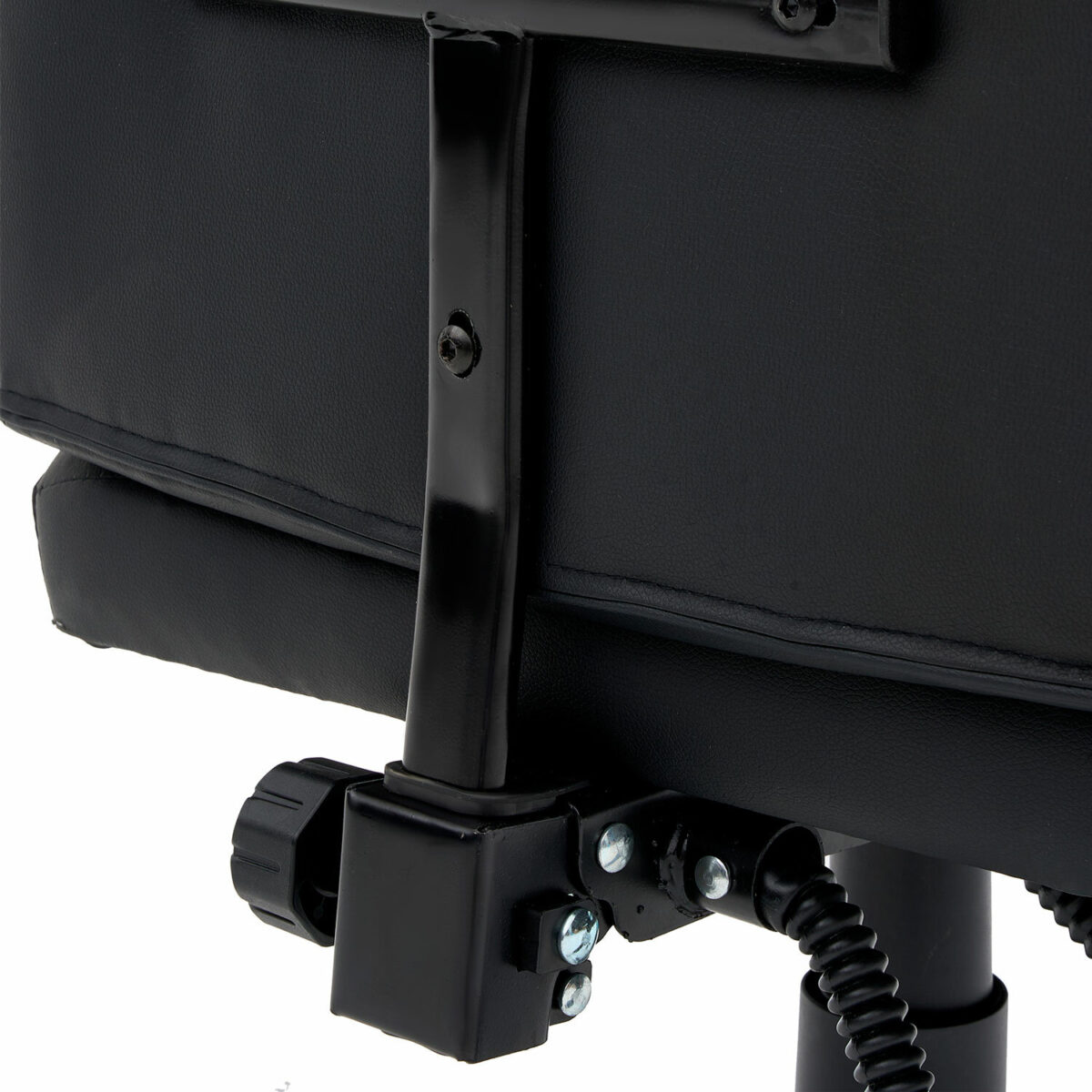 Кресло офисное CROMEX (КРОМЕКС) "Chill MS-005", с функцией вибромассажа, подножка, экокожа, черное, 532958 — изображение 14