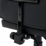 Кресло офисное CROMEX (КРОМЕКС) "Chill MS-005", с функцией вибромассажа, подножка, экокожа, черное, 532958 — изображение 14