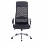 Кресло офисное BRABIX "Flight R EX-541", хром, ткань TW, сетка, черное, 532517 — изображение 2