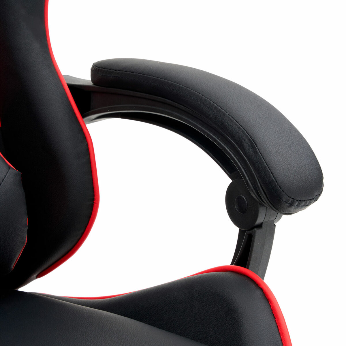 Кресло компьютерное CROMEX (КРОМЕКС) "Joker GM-125", две подушки, экокожа, черное/красное, 532954 — изображение 14