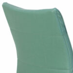 Кресло BRABIX "Stream MG-314", без подлокотников, пятилучие серебристое, экокожа, серо-голубое, 532079 — изображение 8