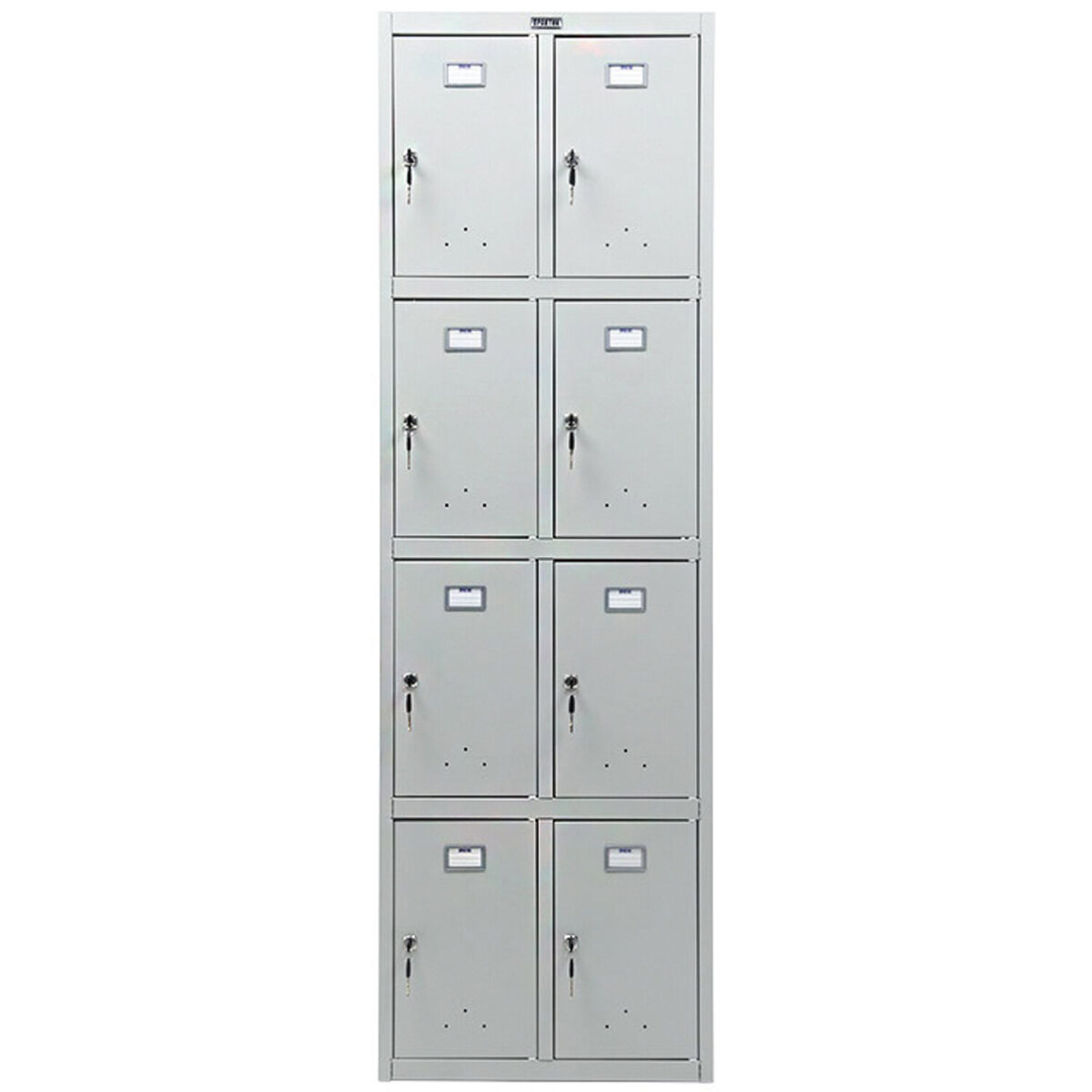 Шкаф металлический для сумок ПРАКТИК "ML/LS 24-60" восьмисекционный, 1830х600х500 мм, 33 кг, разборный, LS-24 — изображение 4