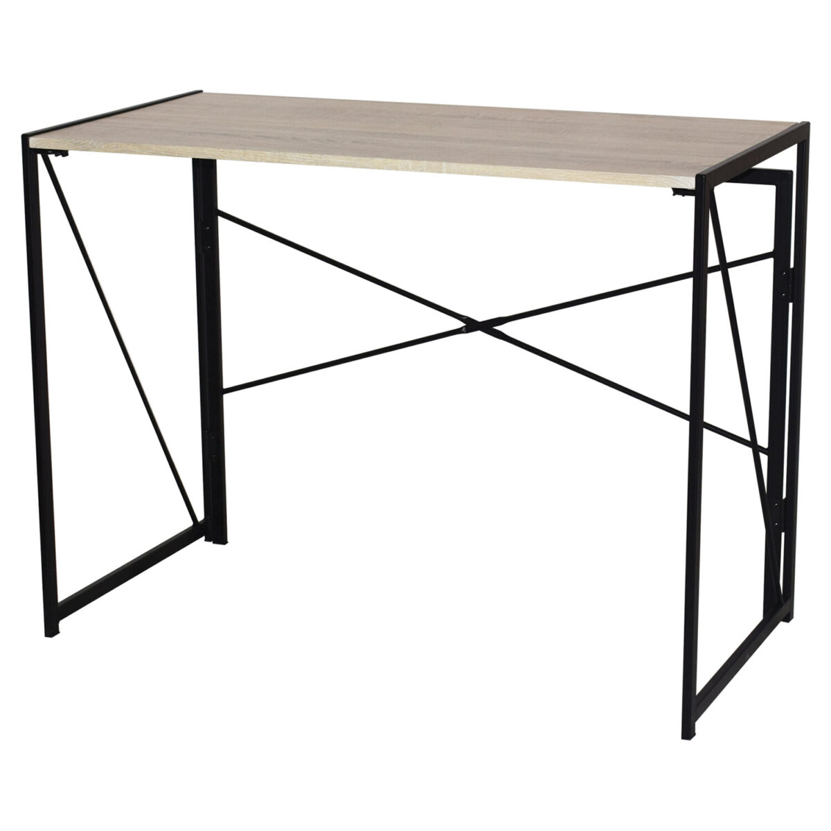 Стол на металлокаркасе BRABIX "LOFT CD-002", 1000х500х750 мм, складной, цвет дуб натуральный, 641214 — изображение 4